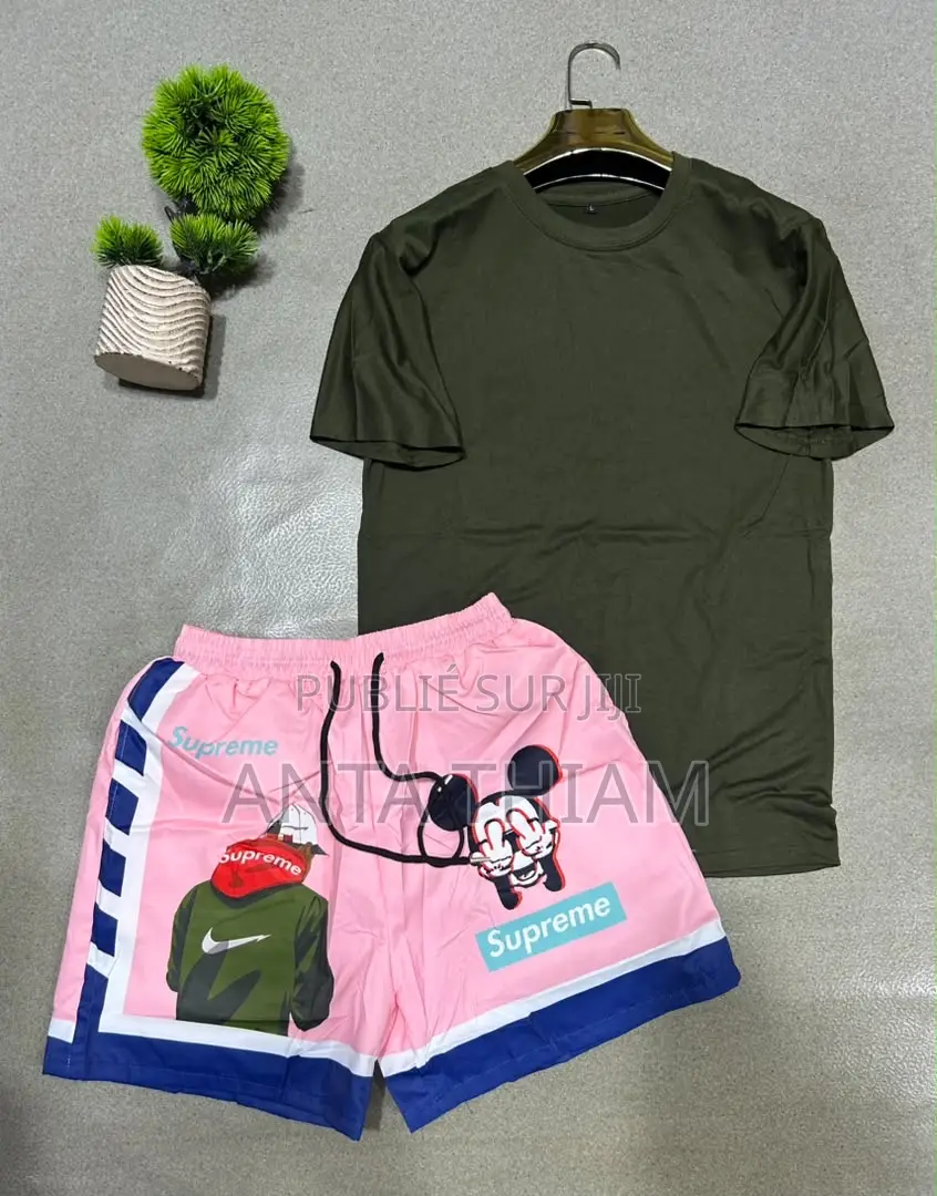 Ensemble T-Shirt Et Short Suprême