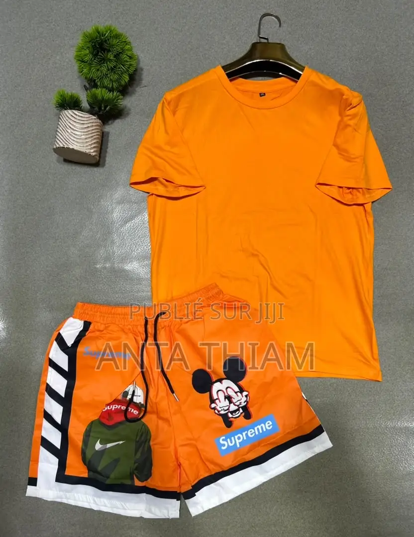 Ensemble T-Shirt Et Short Suprême