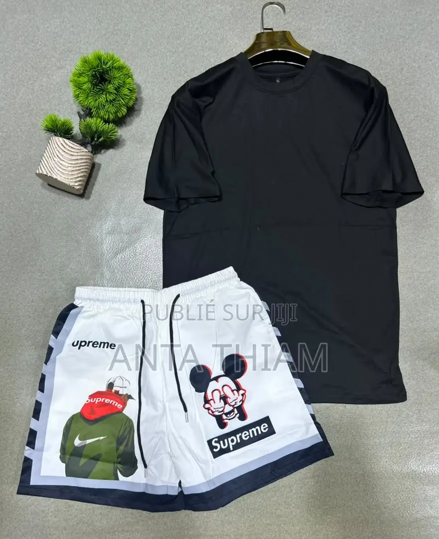 Ensemble T-Shirt Et Short Suprême
