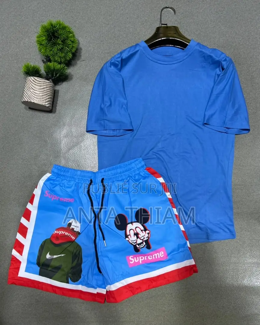 Ensemble T-Shirt Et Short Suprême