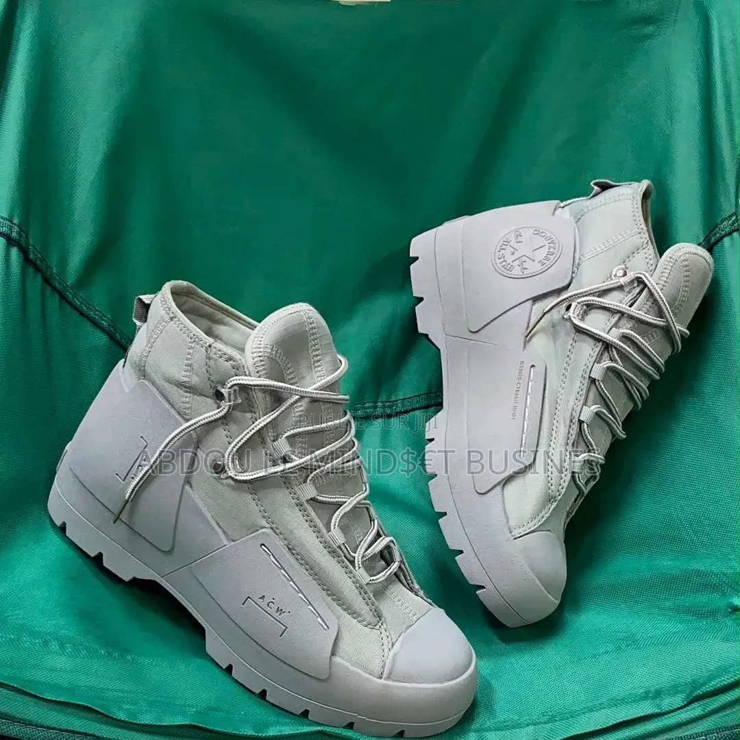 Shoes Converse Gris- Noir- Vert Disponible