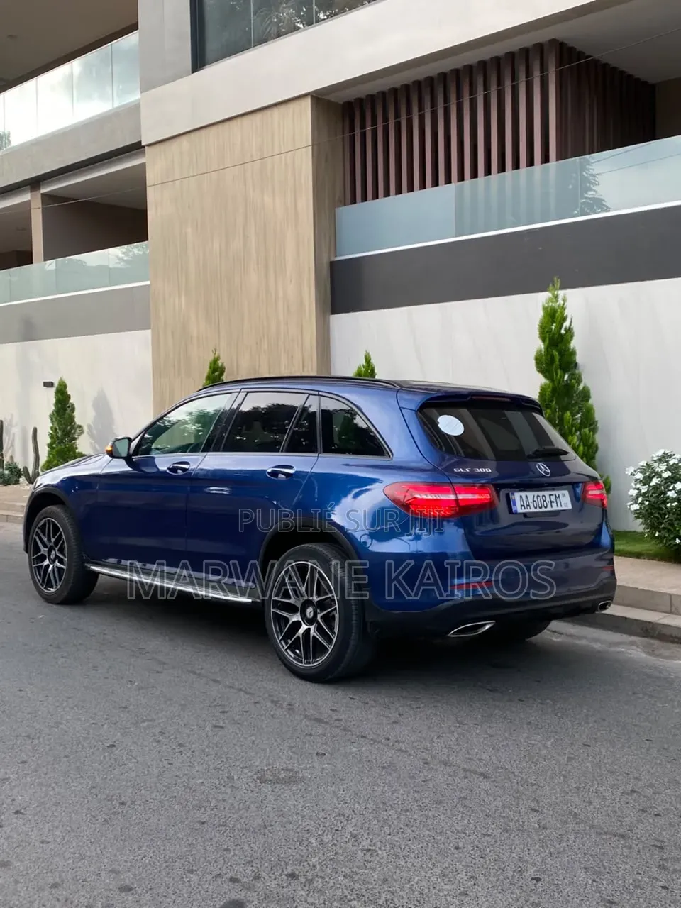 Mercedes-Benz GLC-Class 2018 Bleu