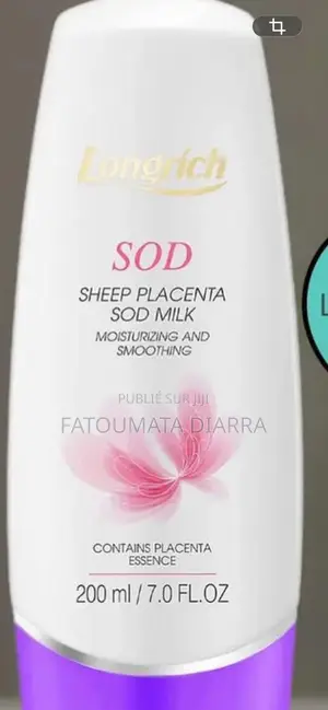 Lait Corporel Longrich SOD Sheep Placenta 200 Ml – Hydratation