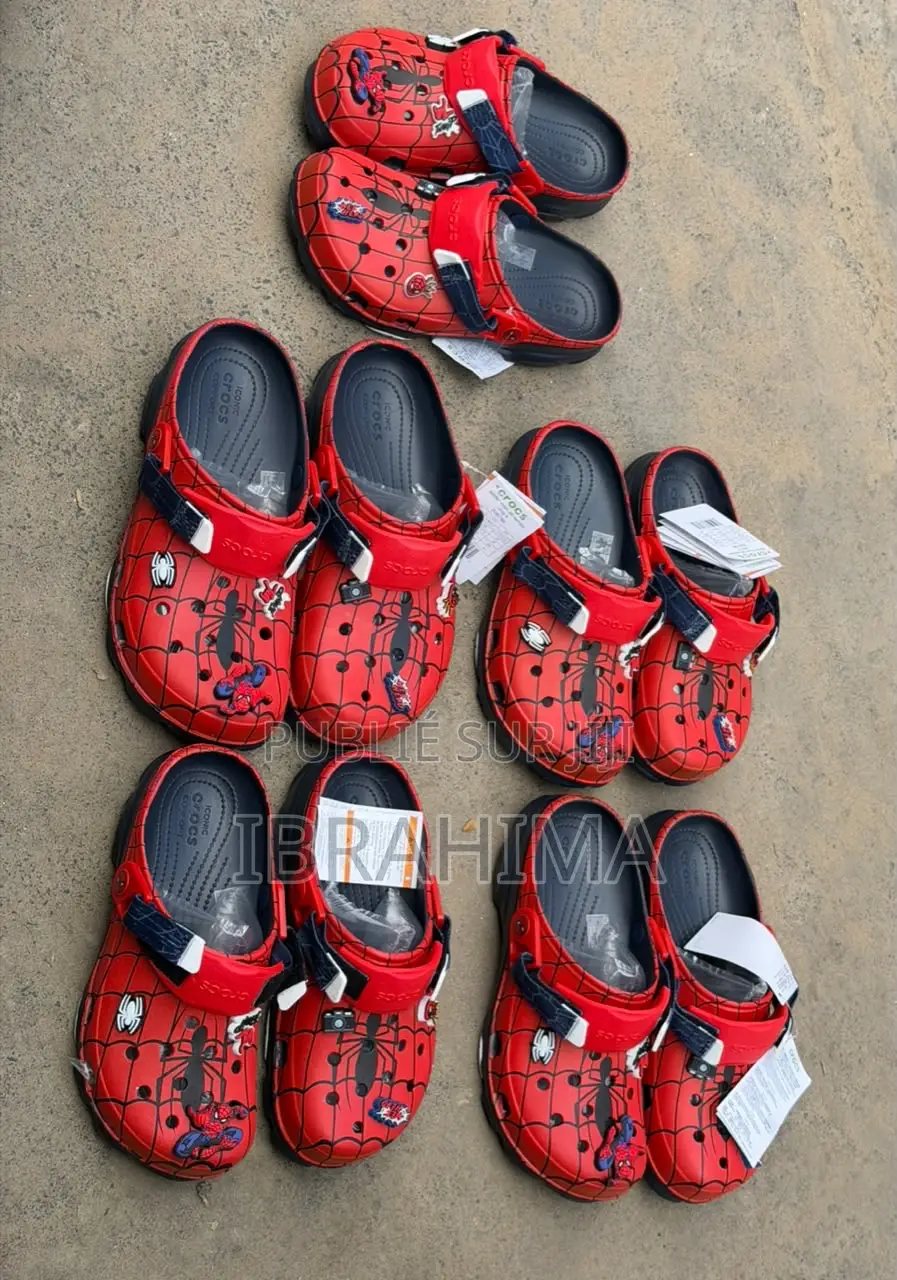 Crocs Spiderman