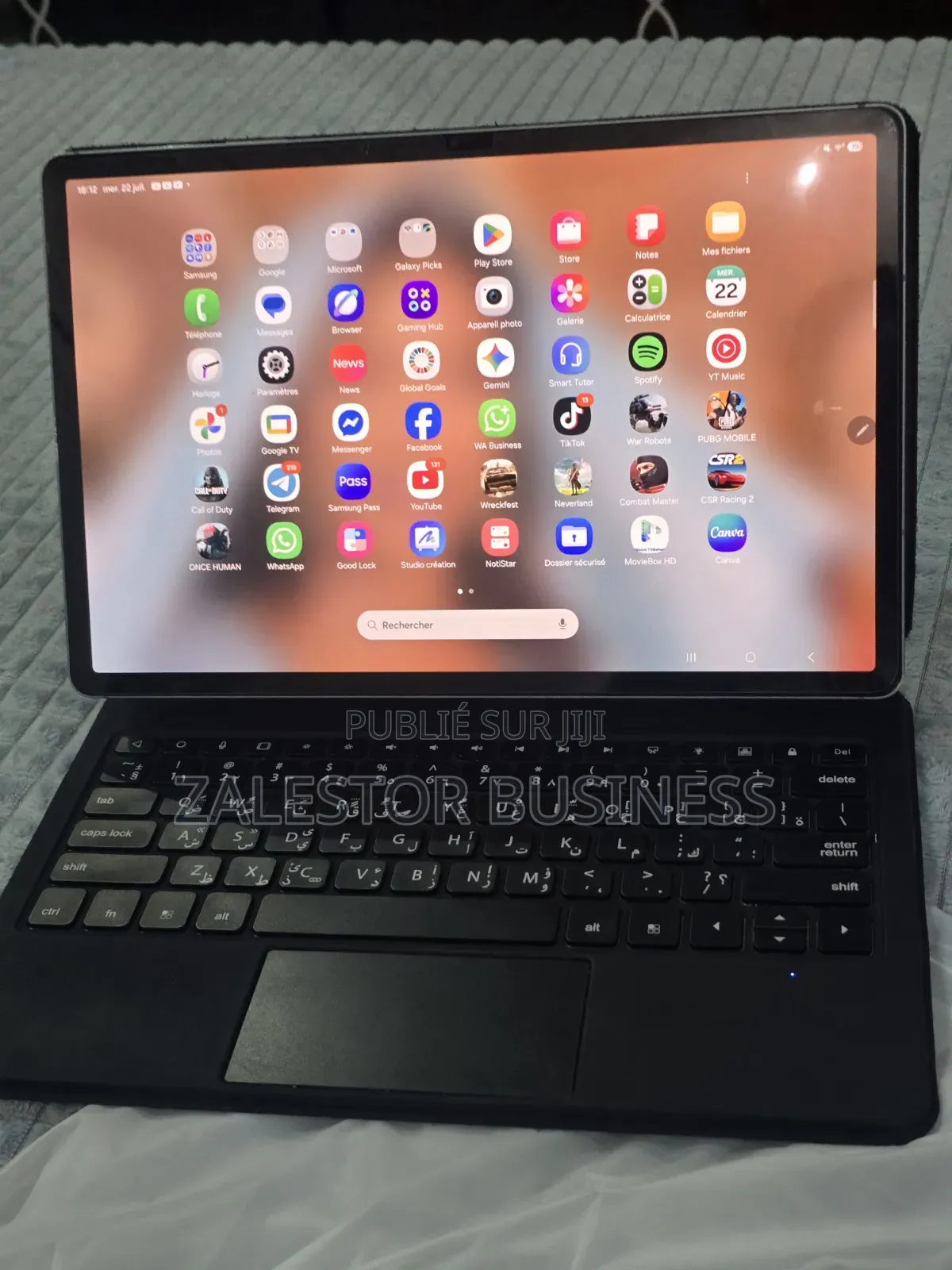 Samsung Galaxy Tab S10+ 5G 256 GB Gris