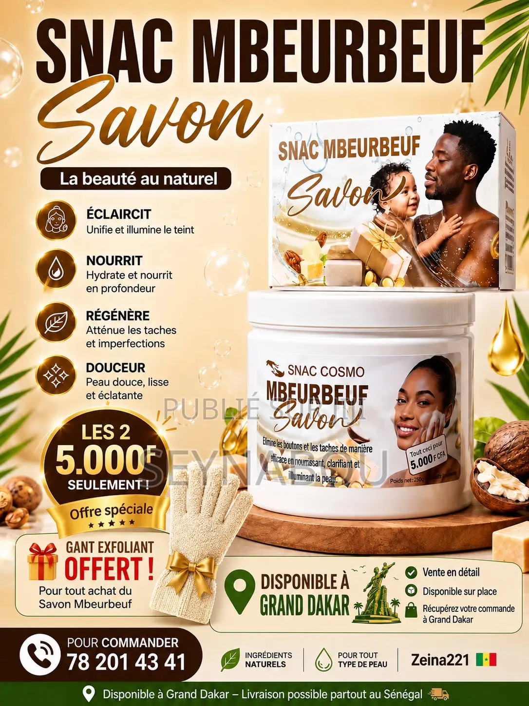 Snac De Savon Mbeurbeuf