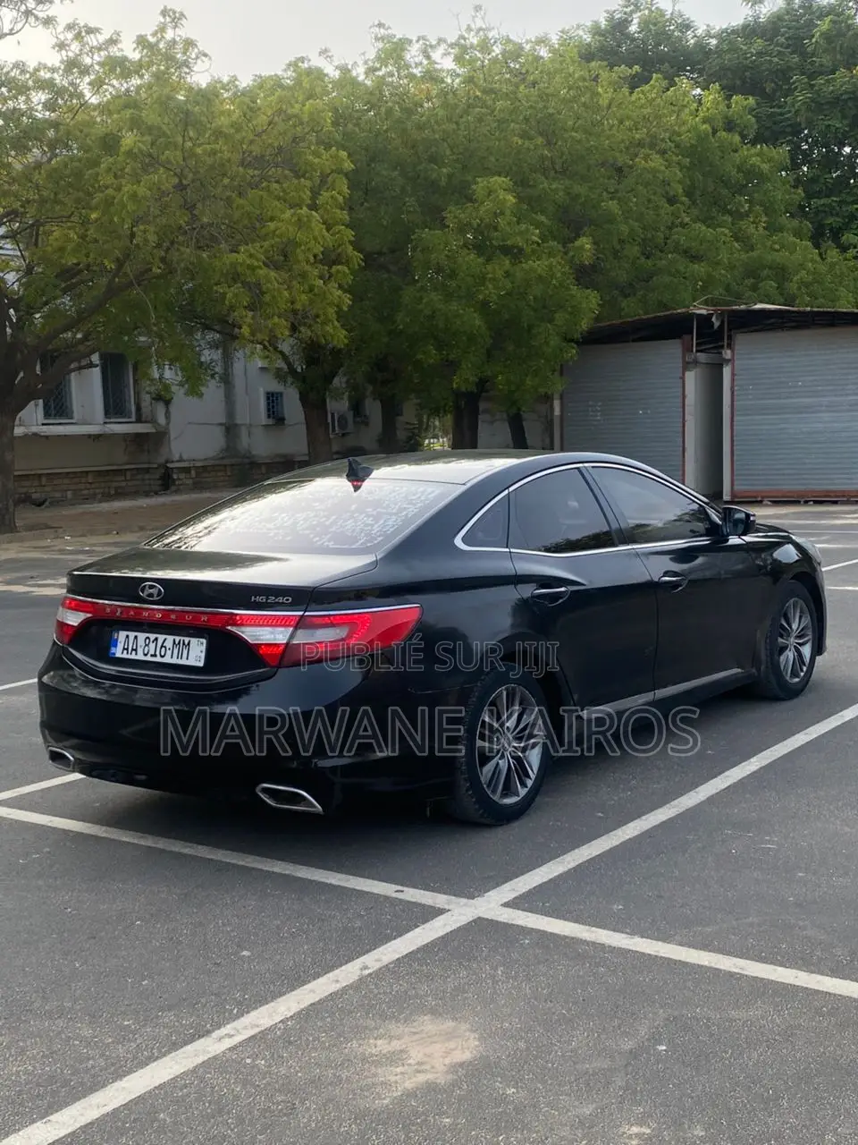 Hyundai Grandeur 2015 Noir