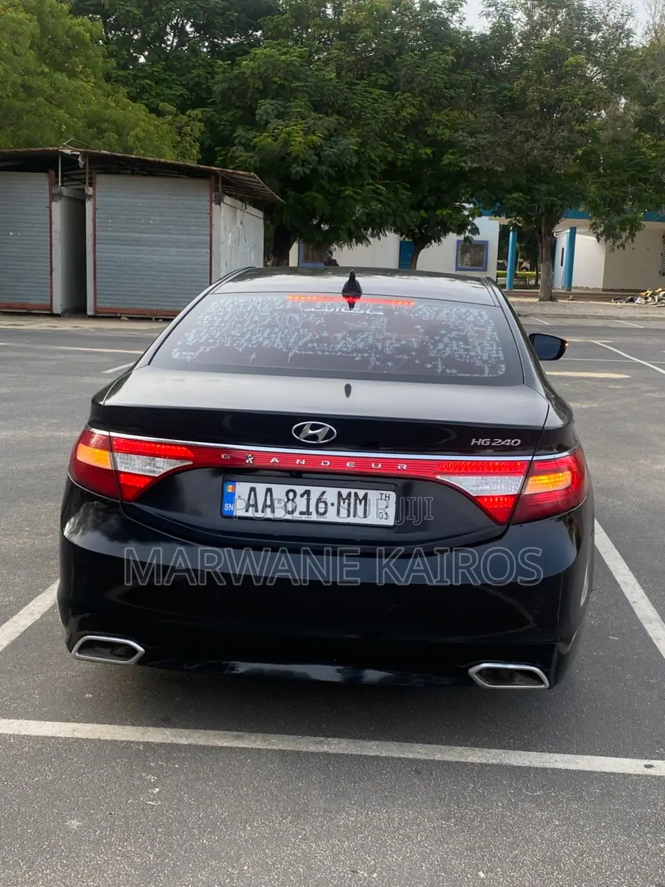 Hyundai Grandeur 2015 Noir