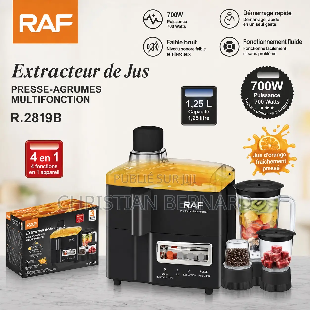 Extracteur De Jus , Mixeur, Mouleur