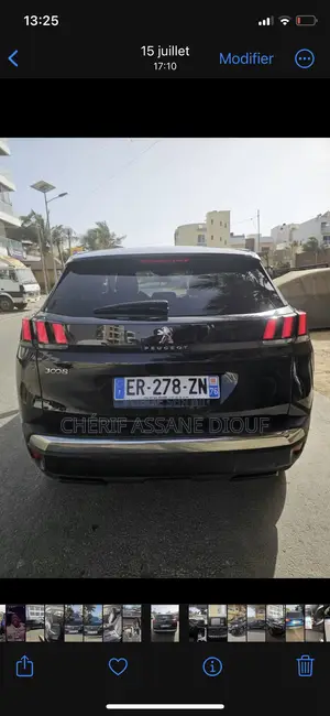 Peugeot 3008 2017 Noir