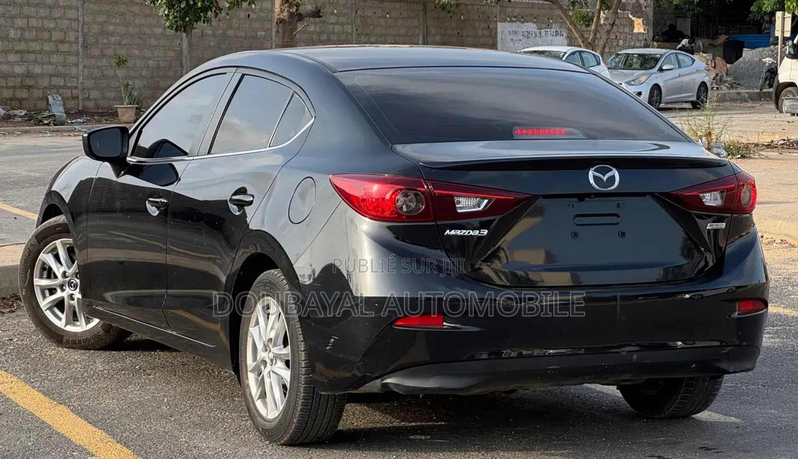 Mazda 3 2017 Noir Mat