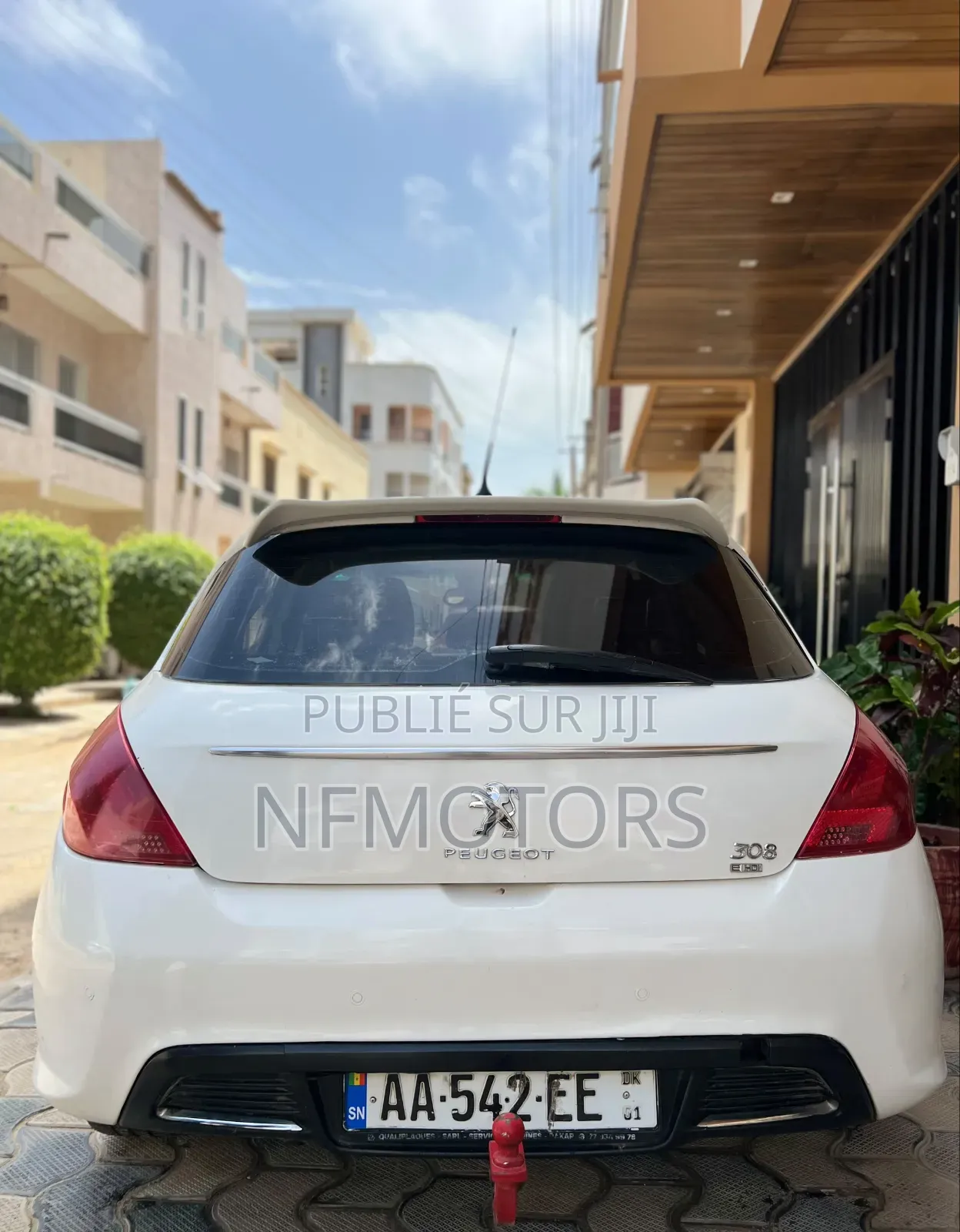 Peugeot 308 2012 Blanc