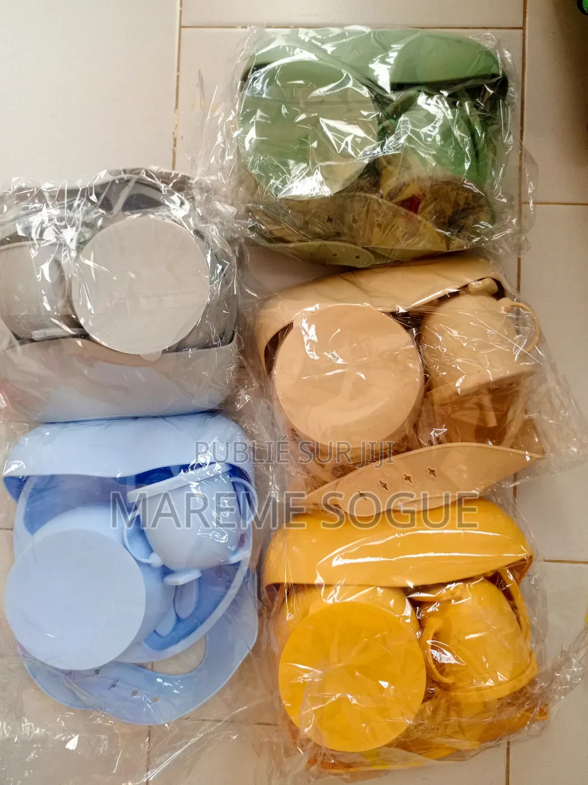 Ensemble Silicone Adhésif Pour Bébé