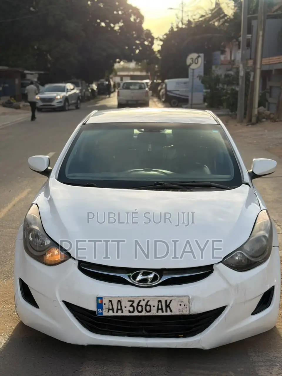 Hyundai Elantra 2013 Blanc