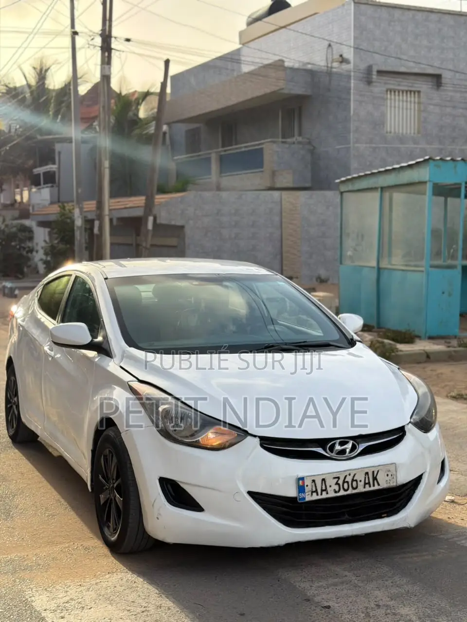 Hyundai Elantra 2013 Blanc