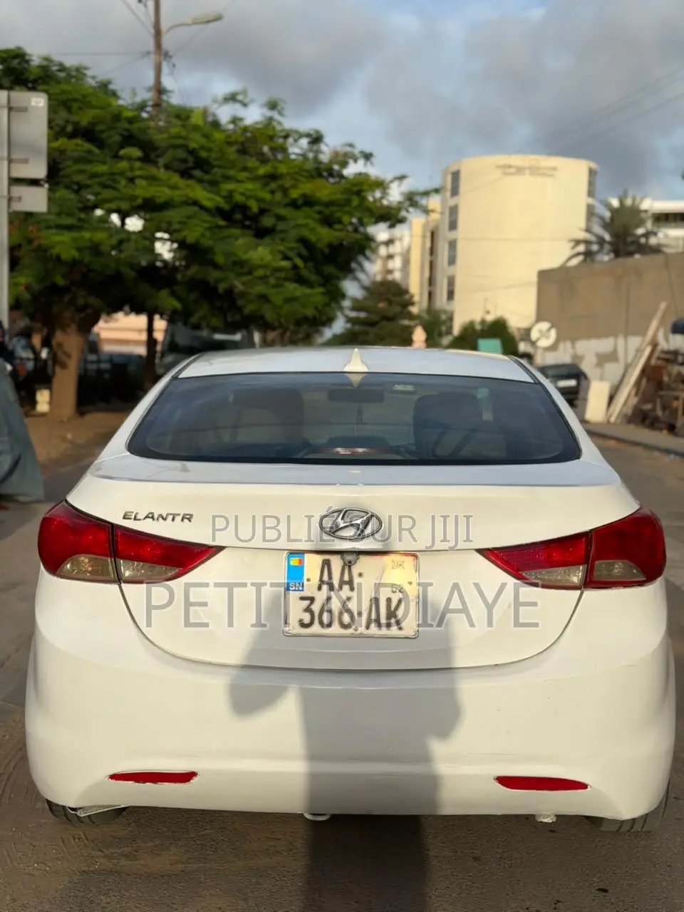 Hyundai Elantra 2013 Blanc