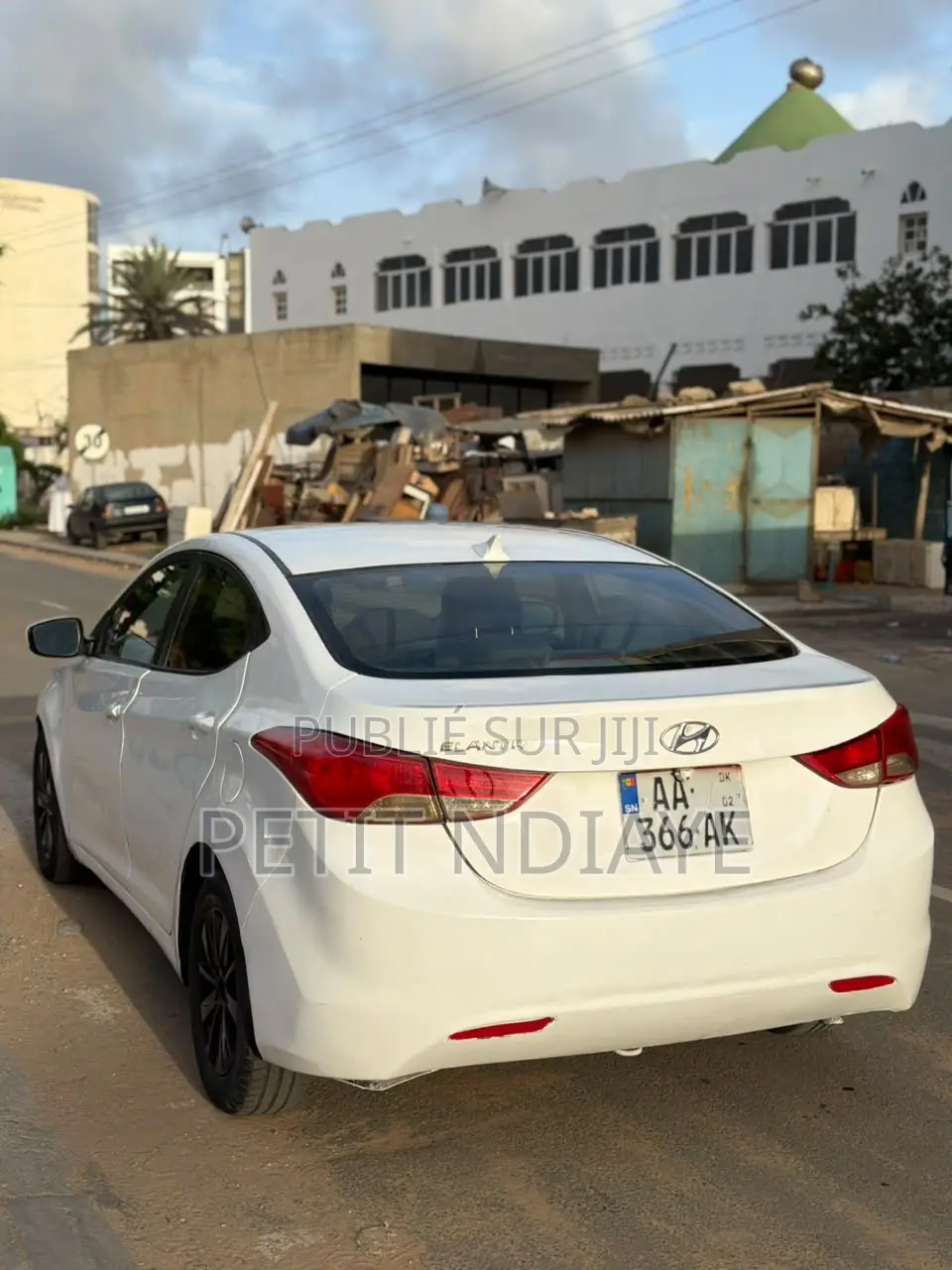 Hyundai Elantra 2013 Blanc