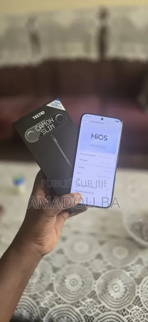 Nouveau Tecno Camon Slim 256 GB Noir