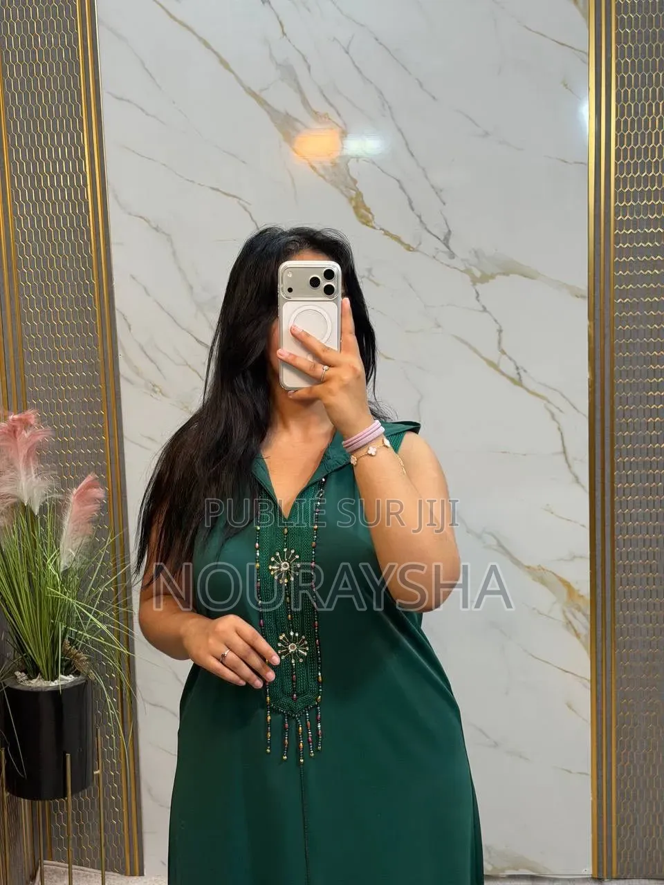 Jalaba Marocaine Avec Capuche