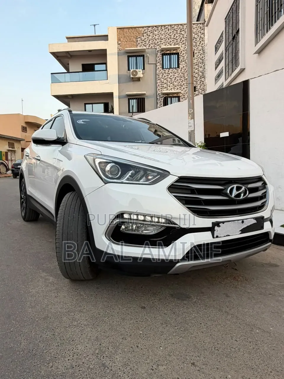 Hyundai Santa Fe 2017 Blanc