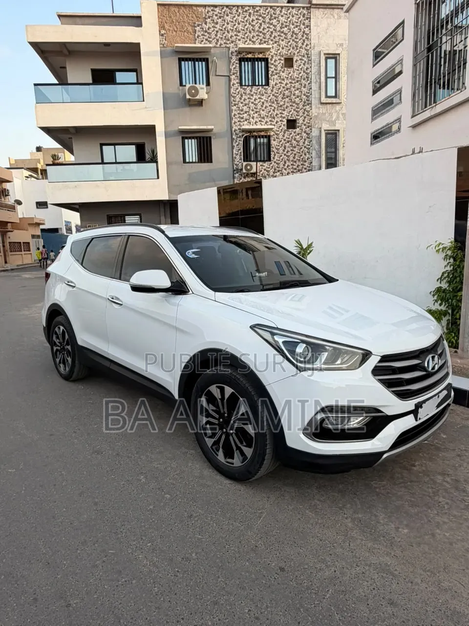 Hyundai Santa Fe 2017 Blanc