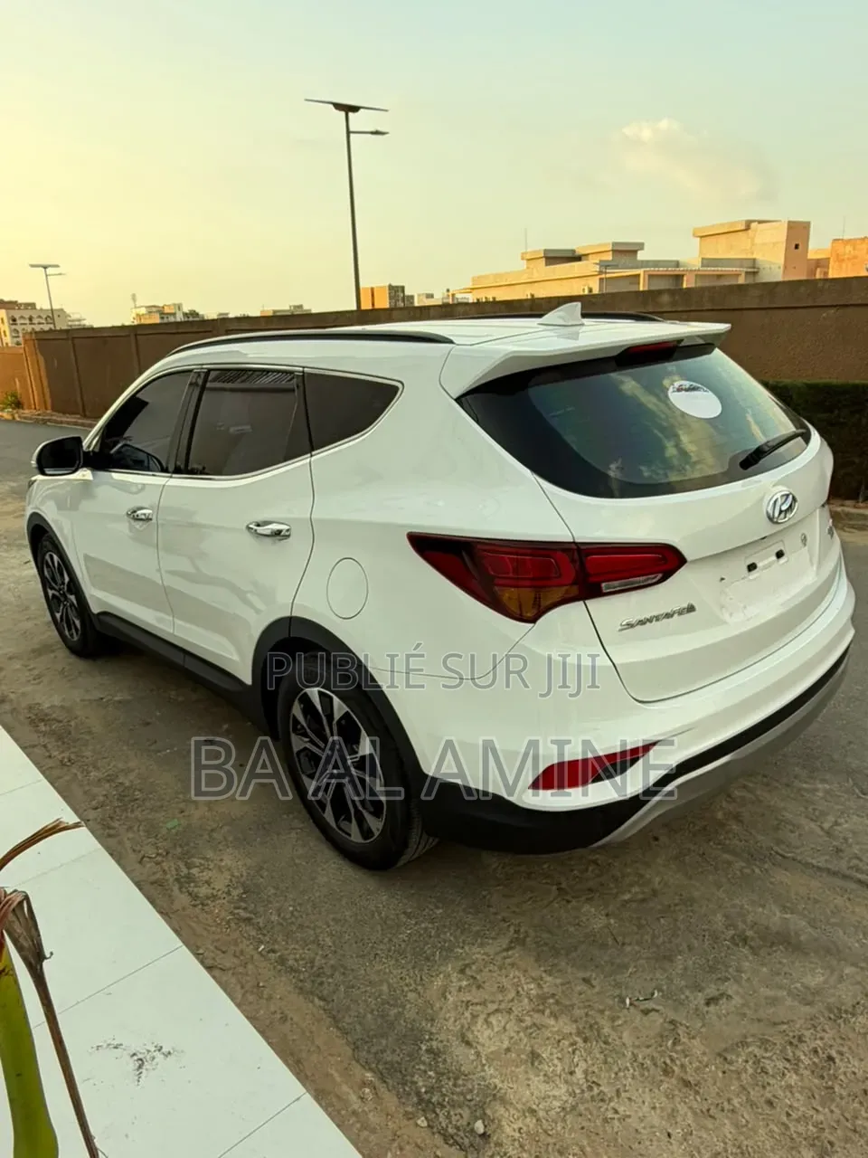 Hyundai Santa Fe 2017 Blanc