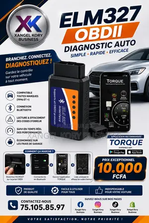 Le Scanner OBD2 Bluetooth