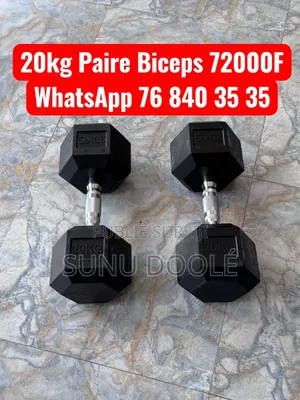 20 Kg (Paire) Gagnez en Force Et en Endurance