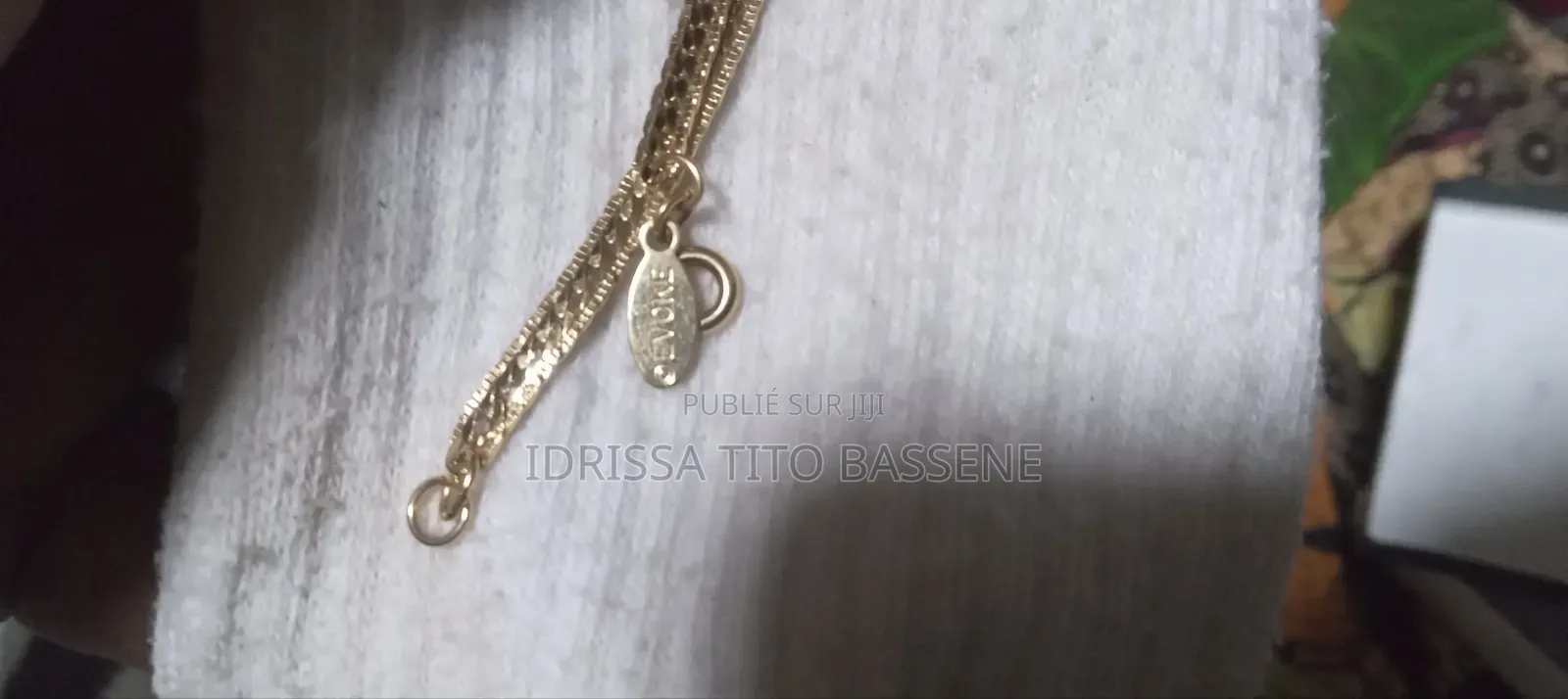 Collier Plaqué or De Marque EVOKE
