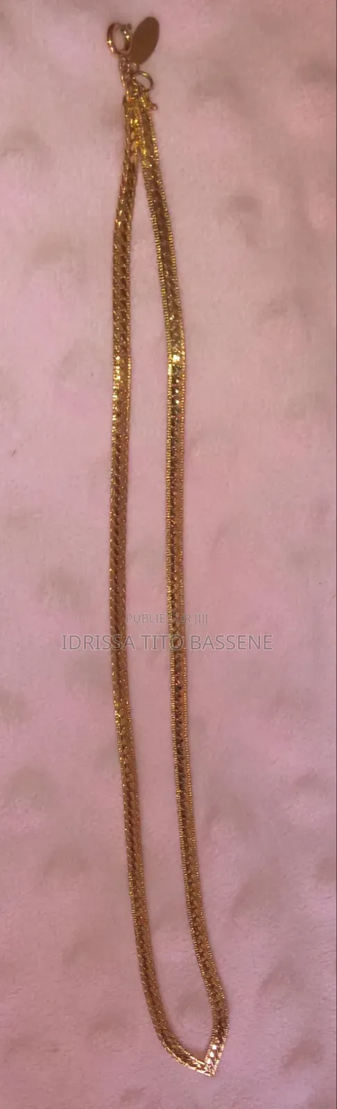 Collier Plaqué or De Marque EVOKE