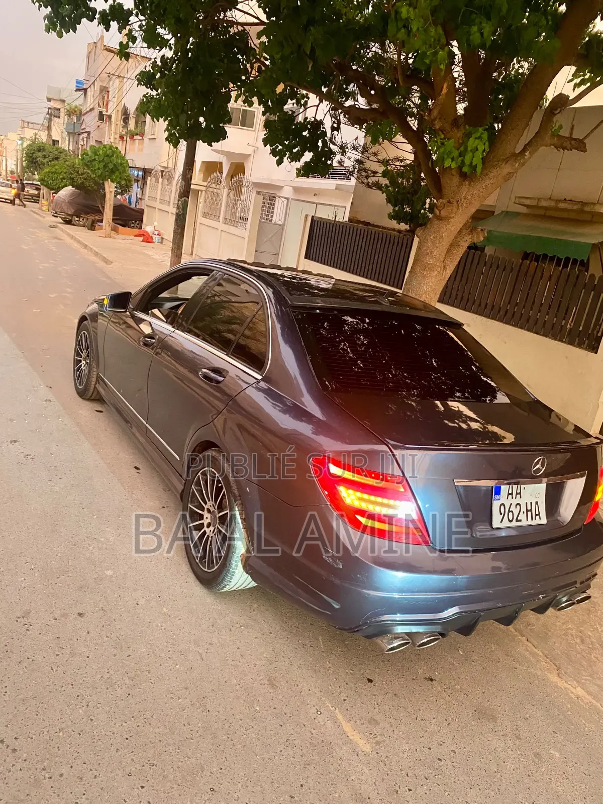 Mercedes-Benz C63 2015 Noir
