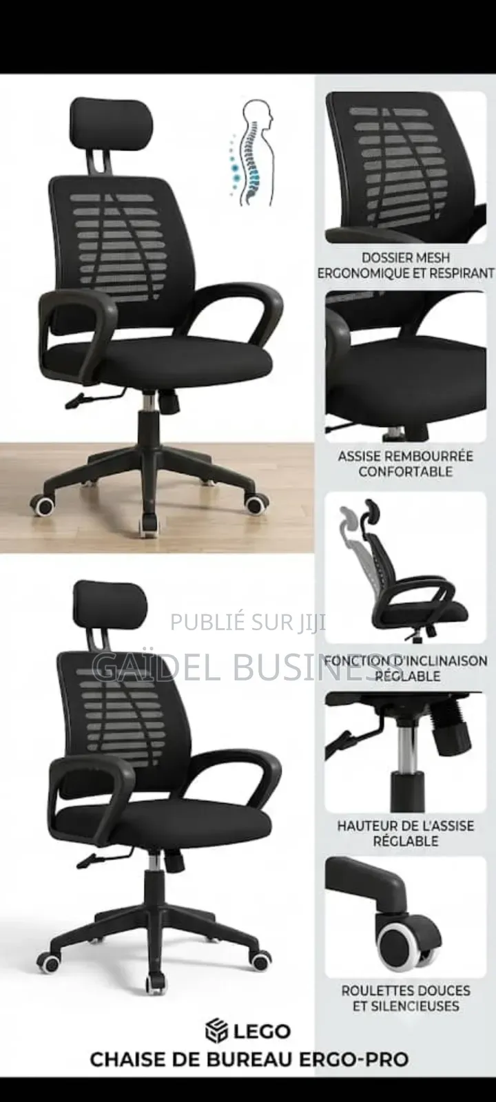 ​ Chaise De Bureau Ergonomique