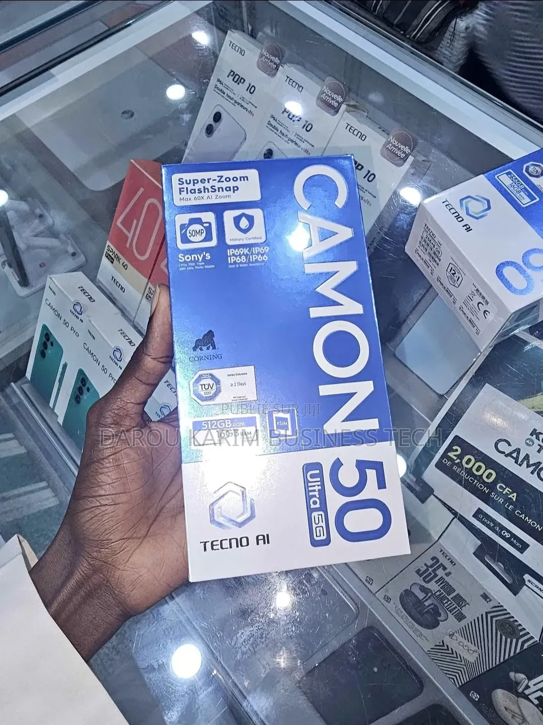 Nouveau Tecno Camon 50 Ultra 512 GB Autre