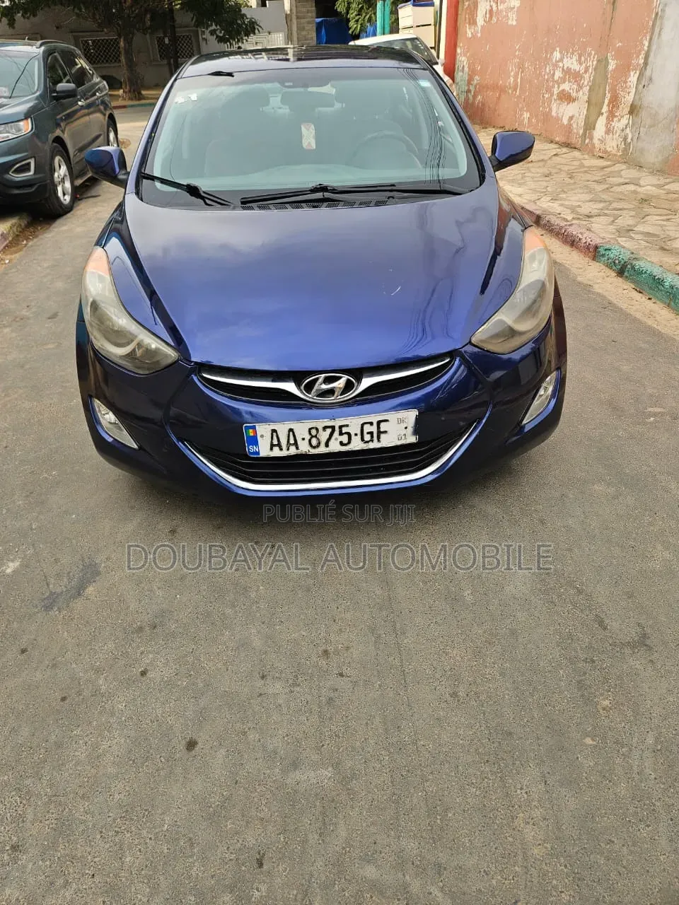 Hyundai Elantra 2013 Bleu