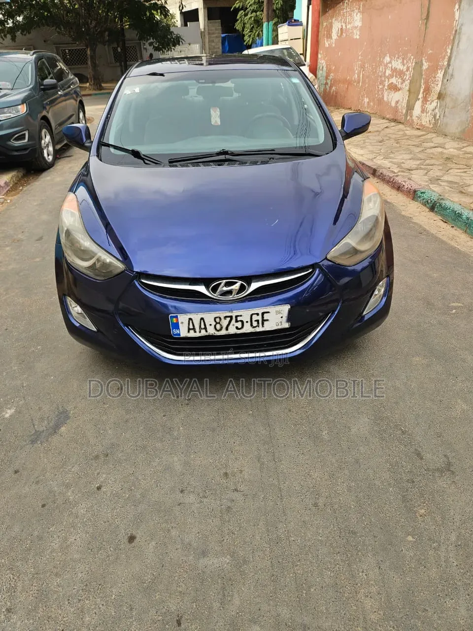 Hyundai Elantra 2013 Bleu