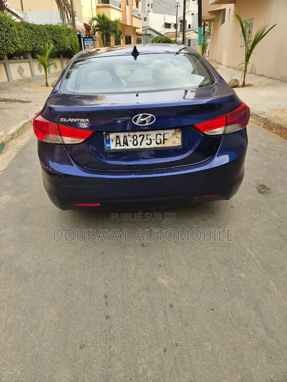 Hyundai Elantra 2013 Bleu