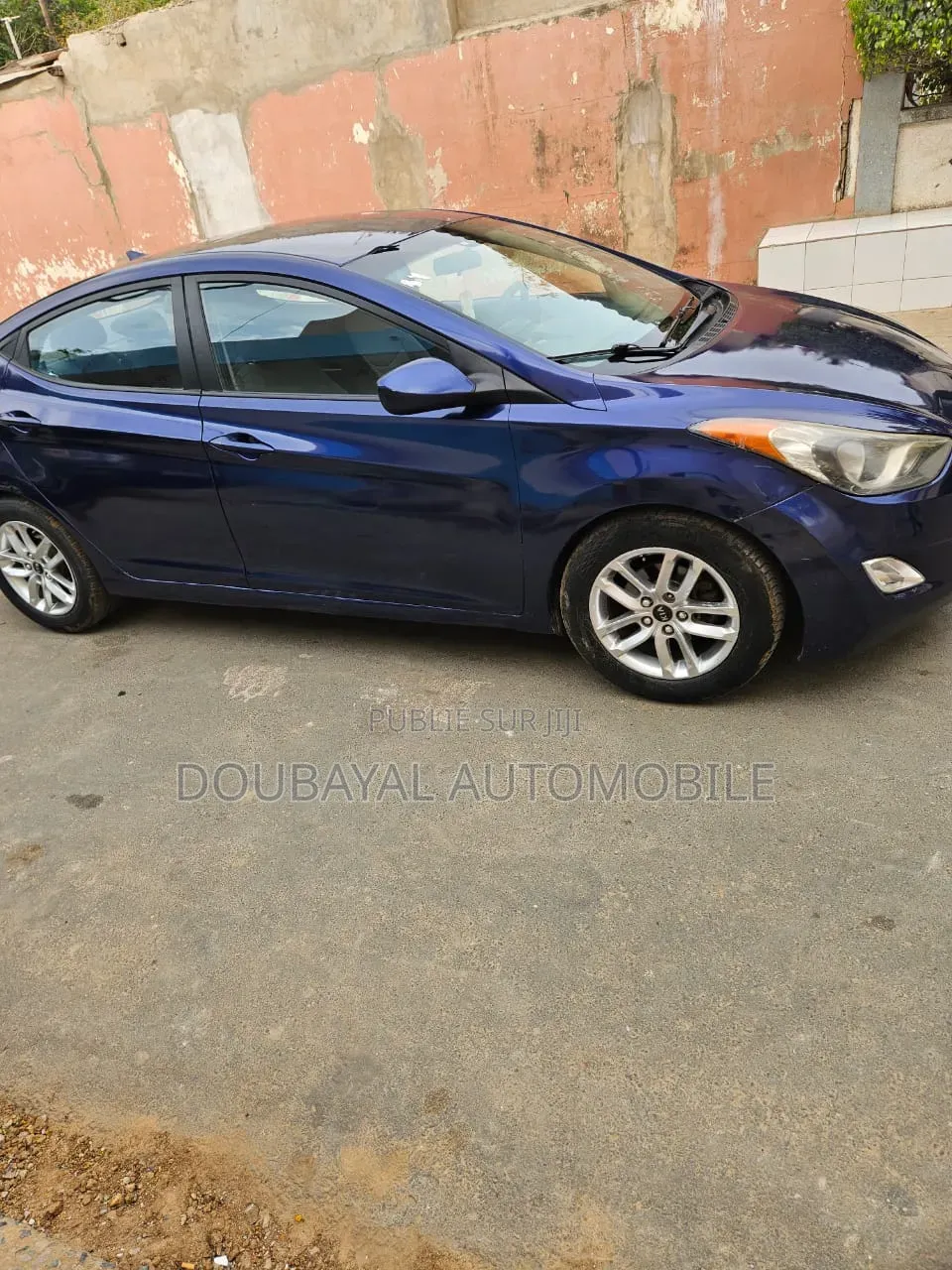 Hyundai Elantra 2013 Bleu