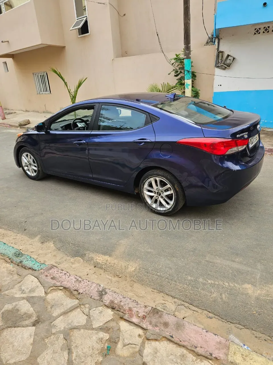Hyundai Elantra 2013 Bleu