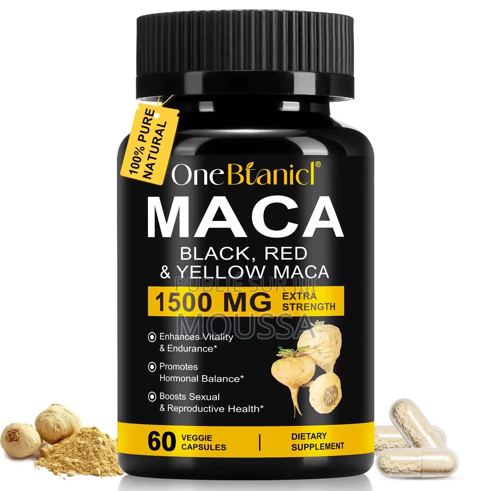 MACA 7-en-1: Énergie, Vitalité Performance Au Maximum