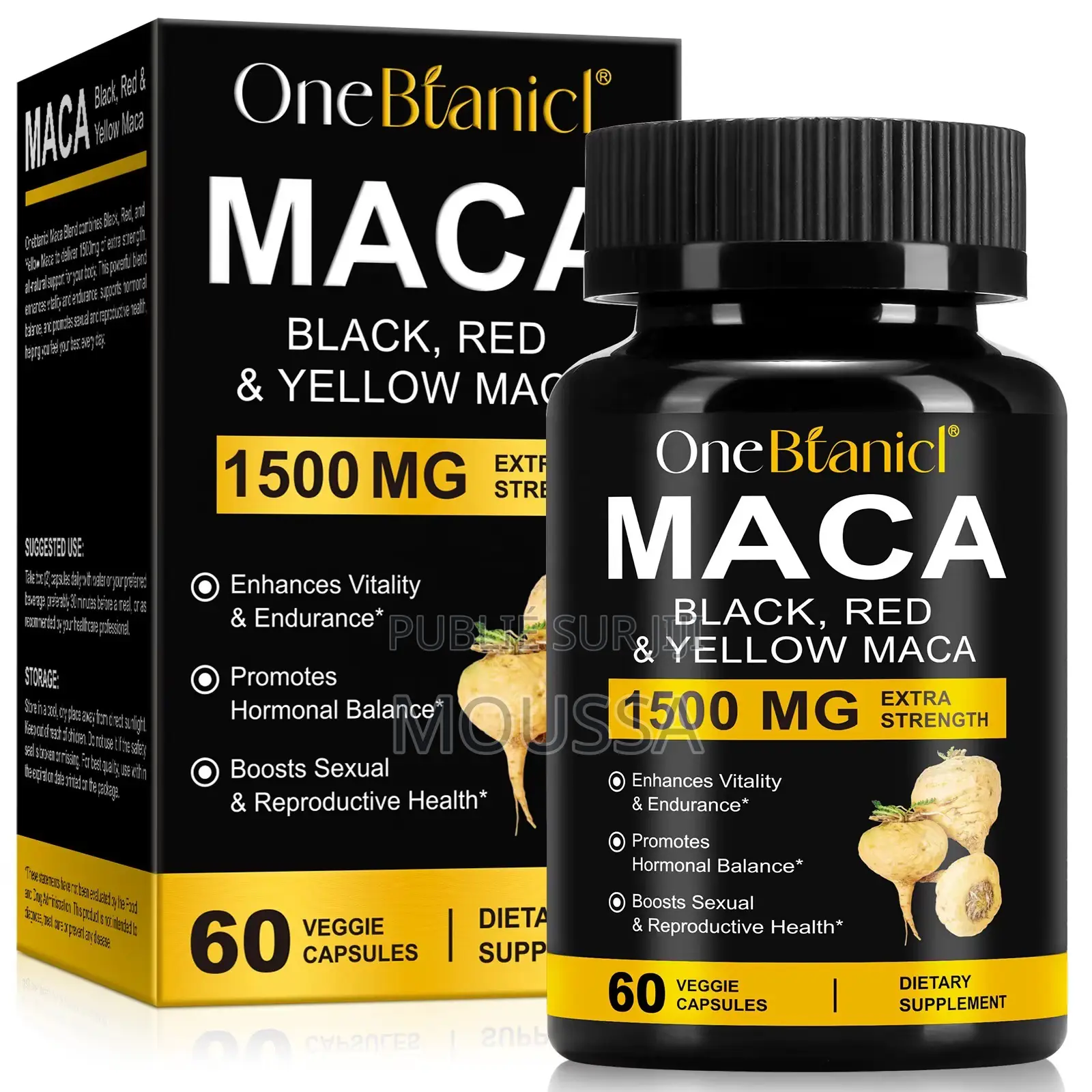 MACA 7-en-1: Énergie, Vitalité Performance Au Maximum