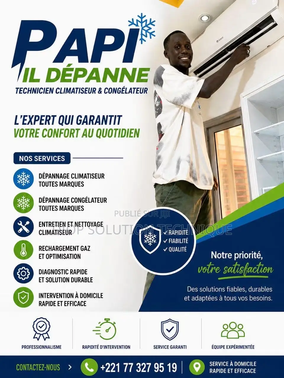 Entretien /Diagnostic/ Montage De Climatiseur