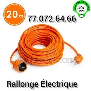 Rallonge Électrique 20m Orange