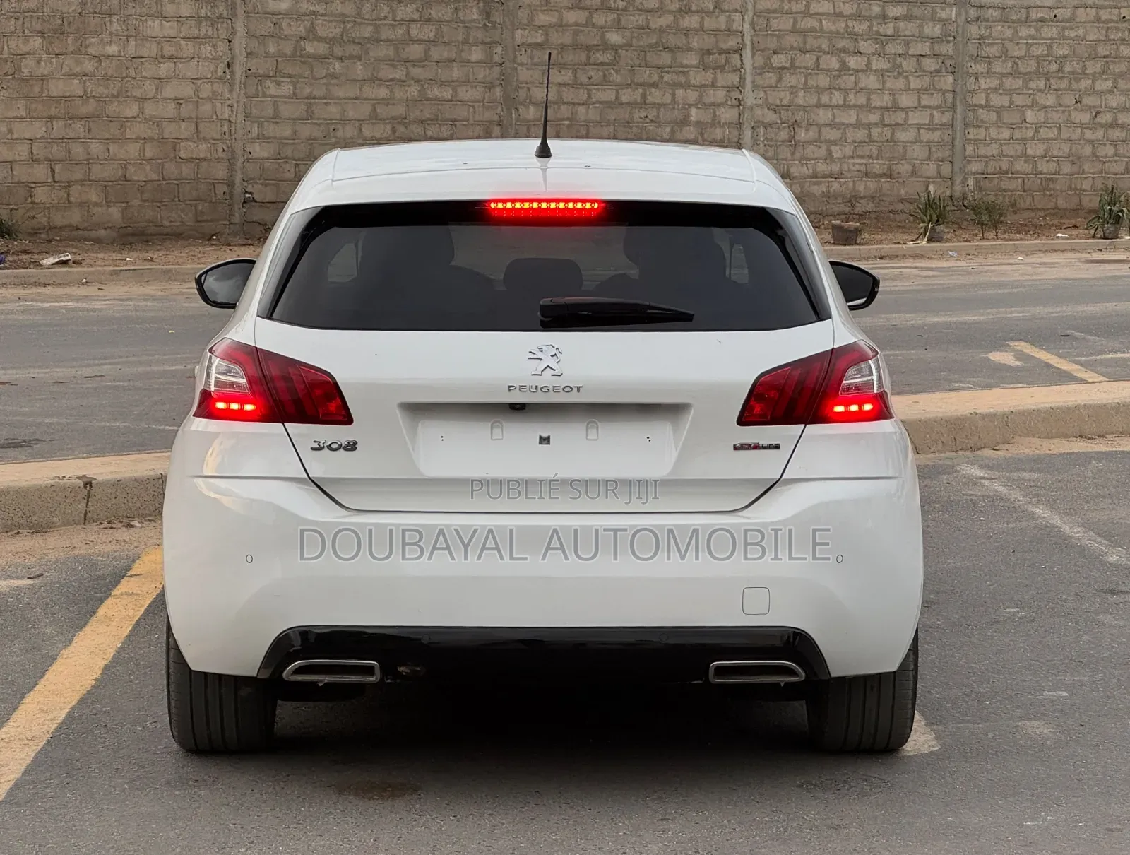 Peugeot 308 2018 Blanc