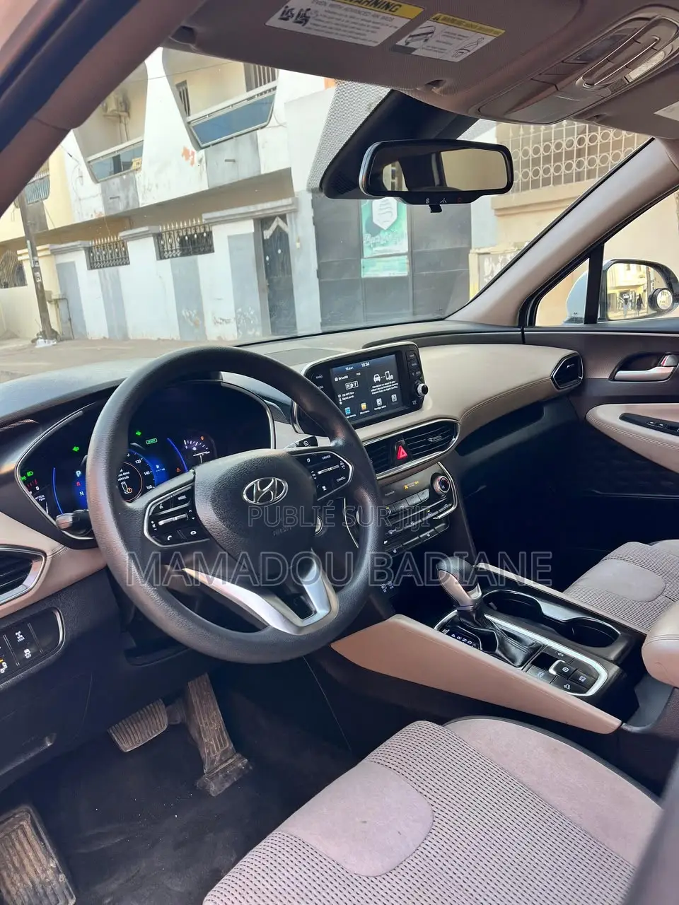 Hyundai Santa Fe 2019 Blanc