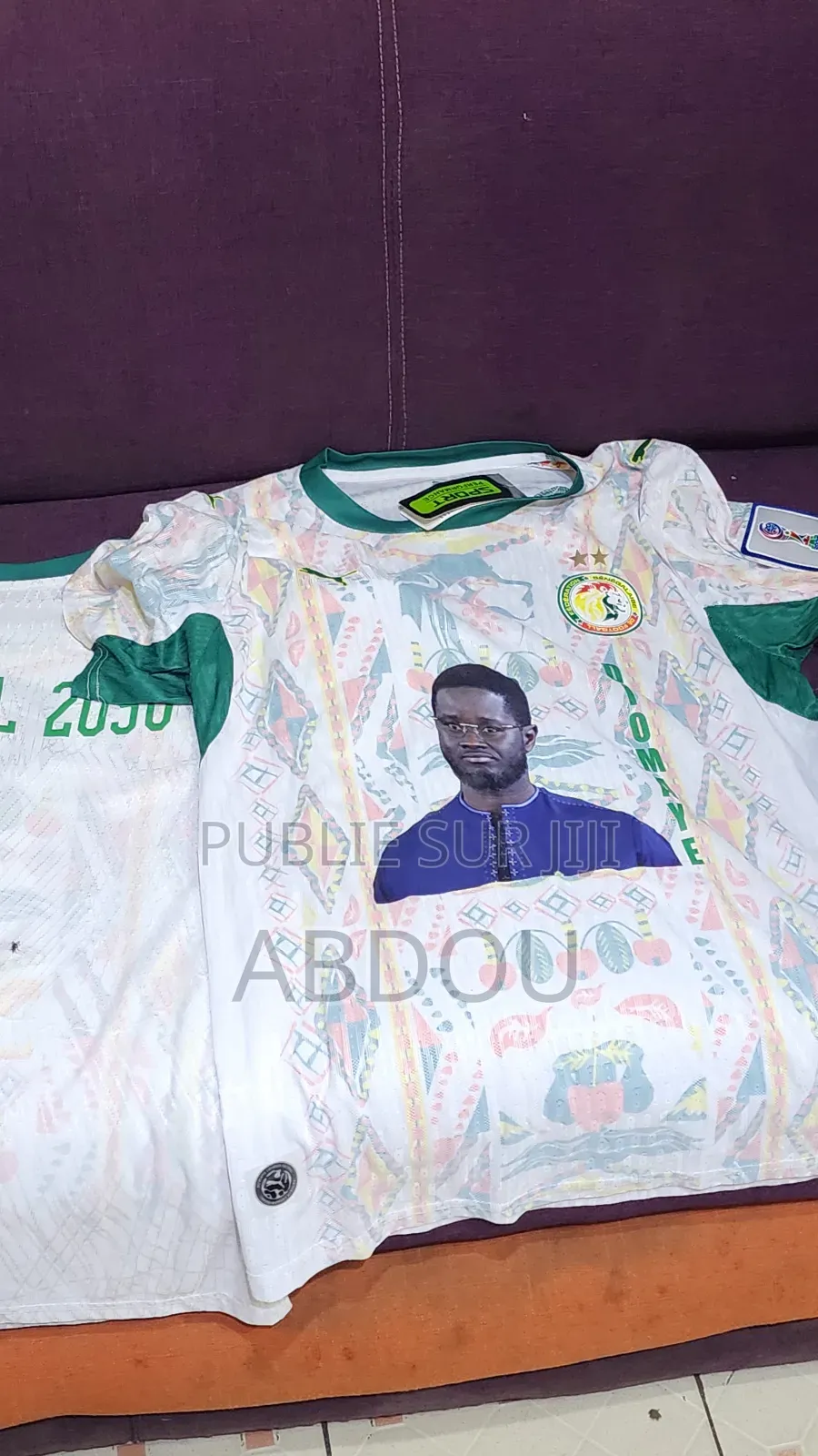 Jersey Diomaye Président