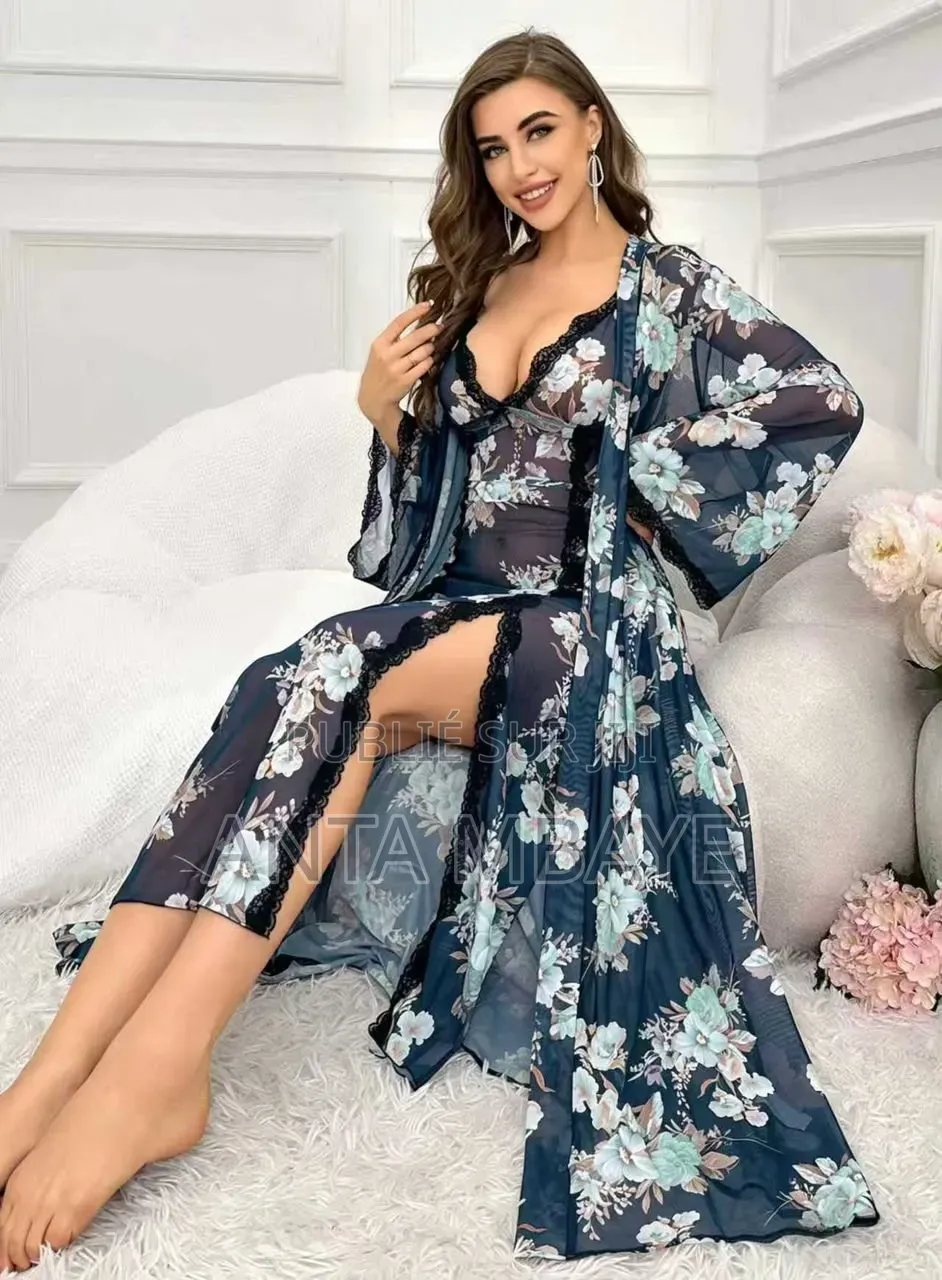 Robe Nuisette Et Manteau