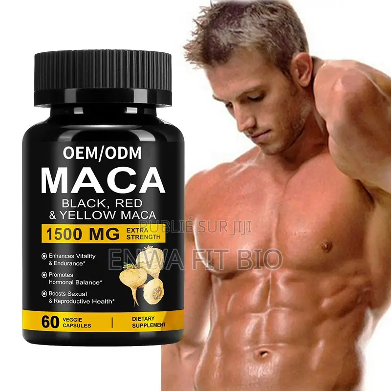 OneBotanical Maca 1500 Mg – 60 Gélules | Énergie, Vitalité Endurance