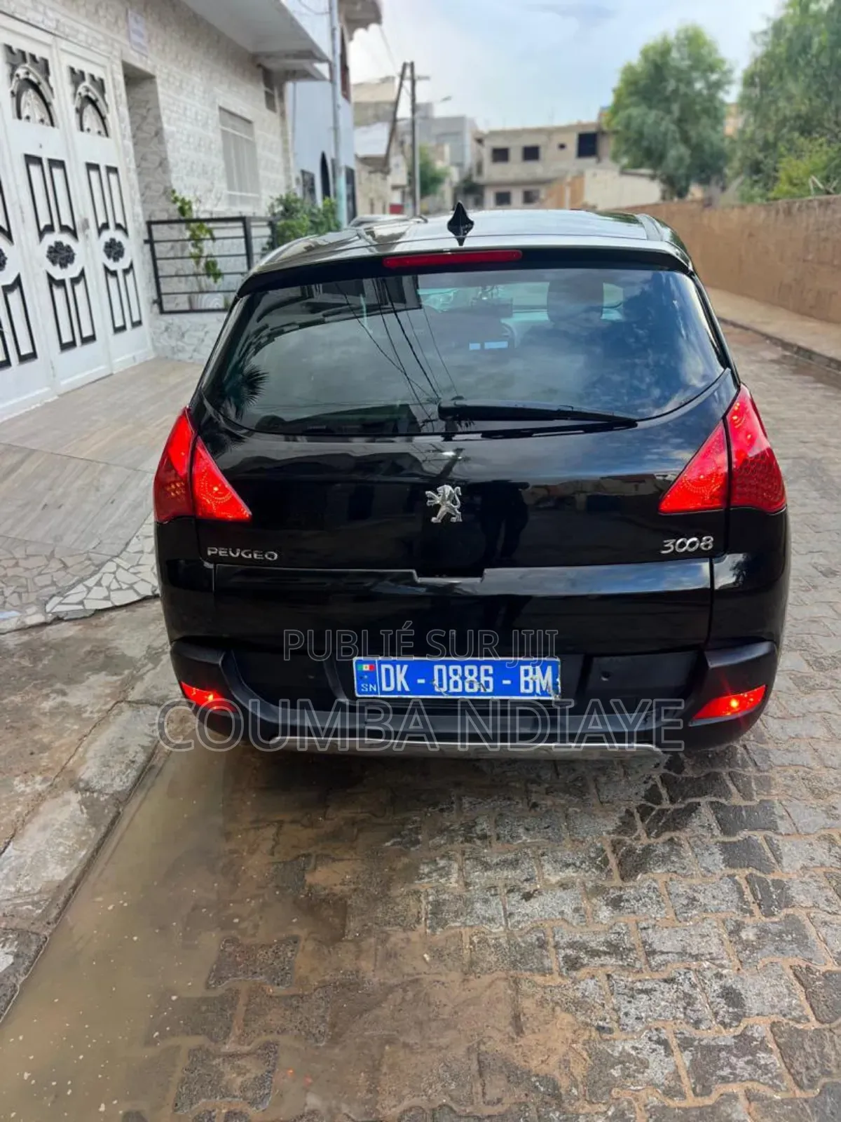 Peugeot 3008 2012 Noir Mat