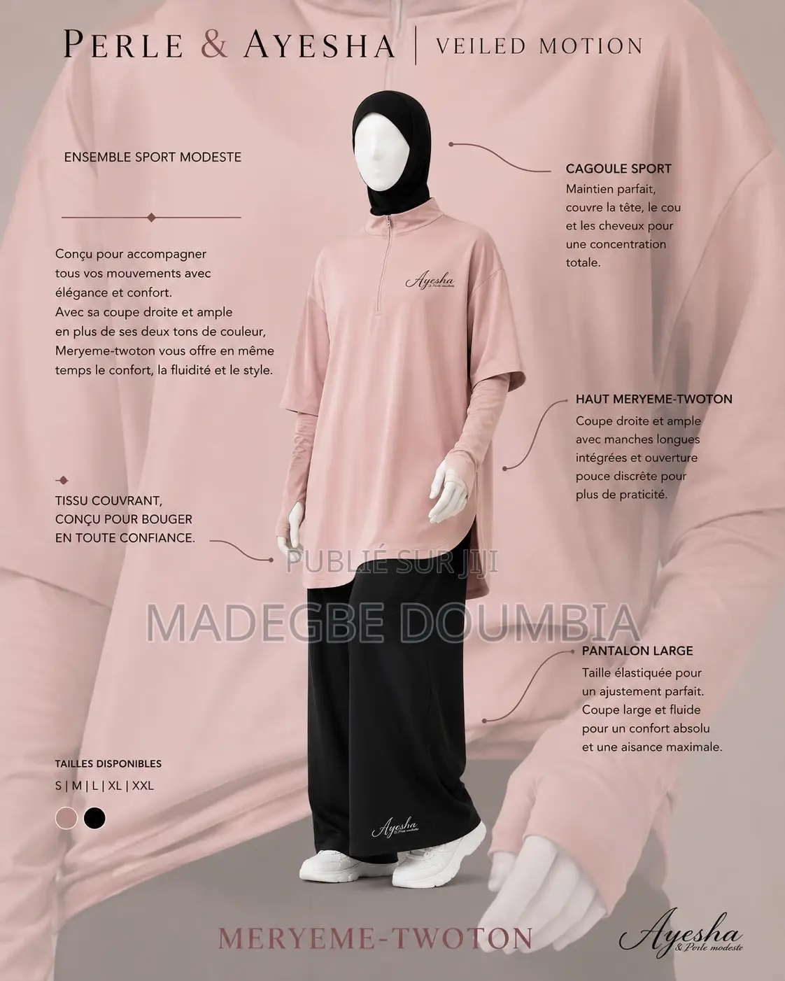 Ensemble Tenu De Sport Perle Ayesha