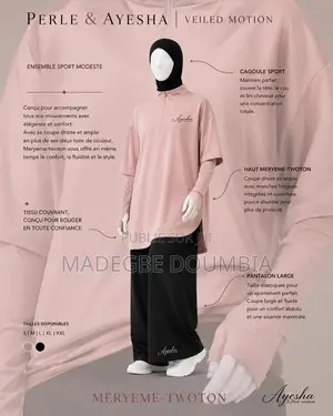 Ensemble Tenu De Sport Perle Ayesha